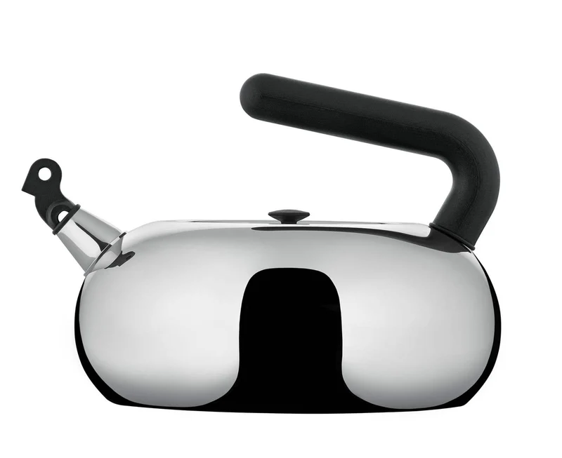 Alessi Flötenkessel Bulbul - 2.5 Liter - Achille Castiglioni - AC100