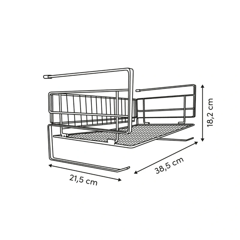 Hangmand onder plank kledingkast organizer Five®