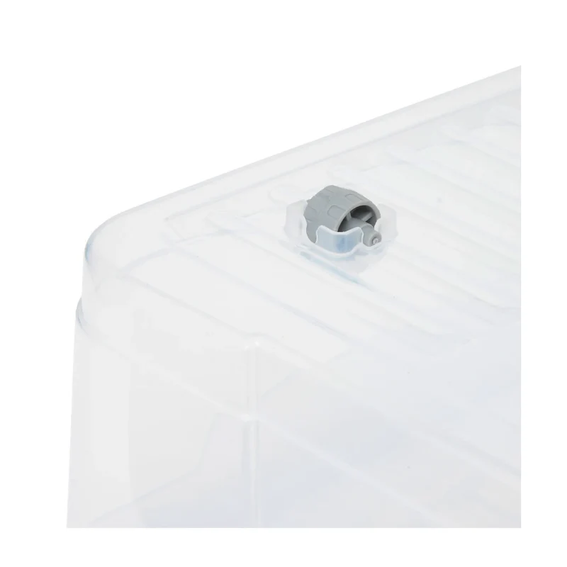 Opbergbox onder bed op wielen en klapdeksel 53 liter Five®