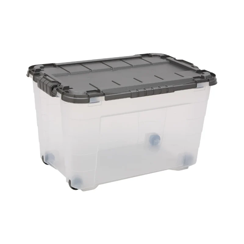 Opbergbox 4 zijden scharnierdeksel optie 60 liter Five®