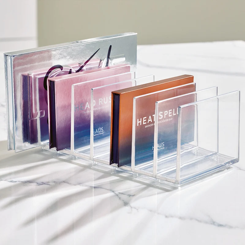Make-up-Paletten-Organizer transparent iDesign - Sarah Tanno