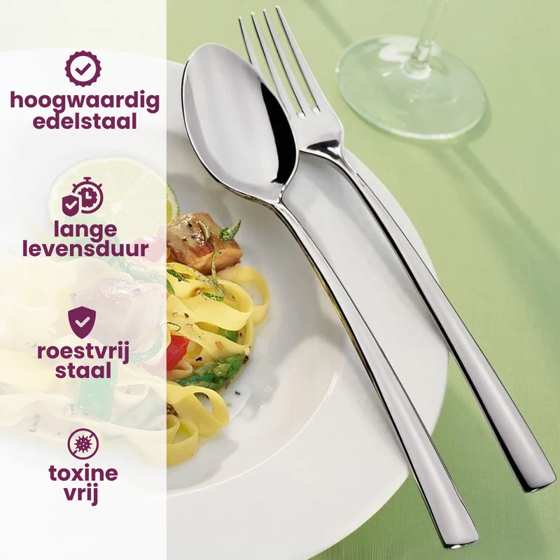 Villeroy & Boch Besteckset Piemont - 18/10 - 24-teilig