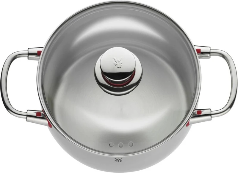 WMF Topfset Quality One - RVS - 5-teilig - Inklusive GRATIS Cookinglife Kochgeschirr Set - Kochtopf ø 16, 20, 20 und 24 cm sowie Stielkasserolle ø 16 cm