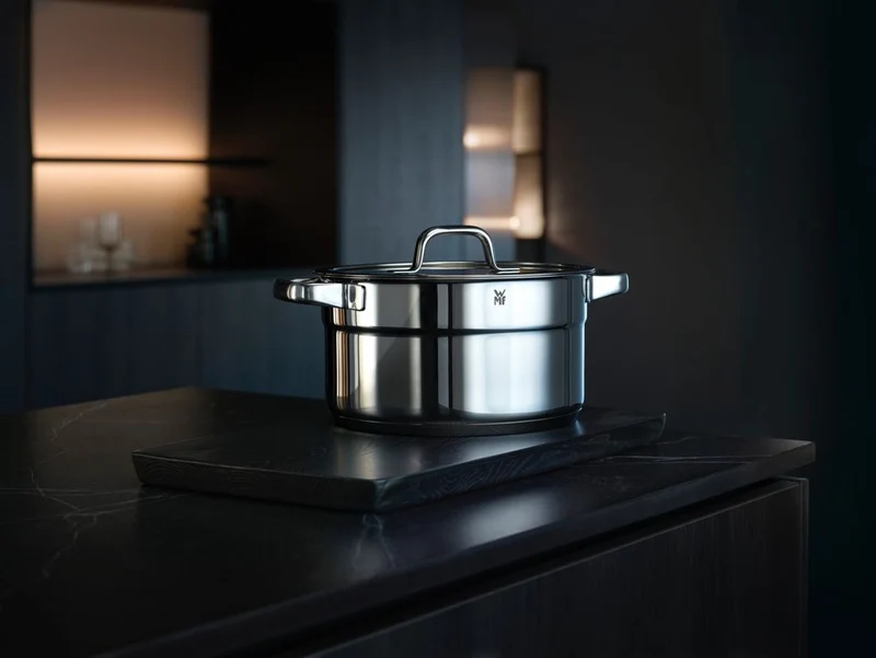 WMF Topfset Compact Cuisine – 5-teilig – Stielkasserolle ø 16, 16, 20 und 20 cm sowie Stielkasserolle ø 14 cm