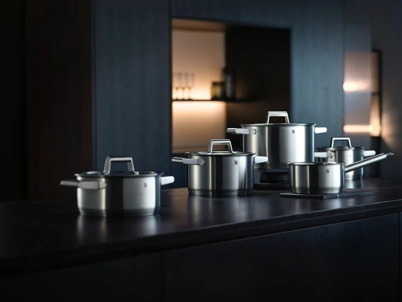 WMF Topfset Comfort Line - 5-teilig - Inklusive GRATIS Cookinglife Kochgeschirr Set - Kochtopf ø 16, 20, 20 und 24 cm sowie Stielkasserolle ø 16 cm