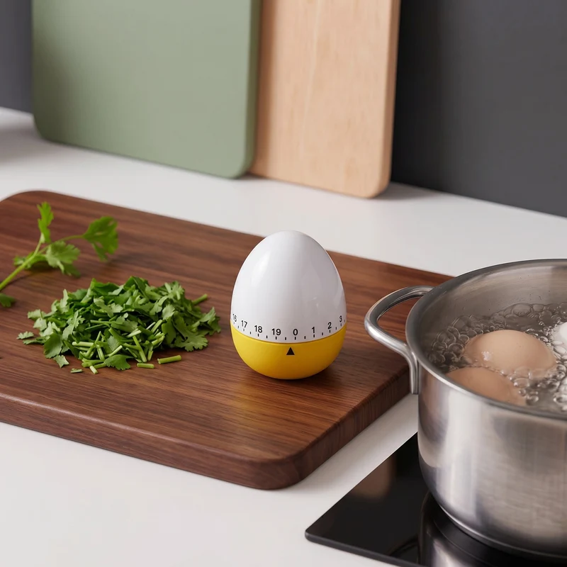 Cookinglife Eieruhr Ei Weiß / Gelb