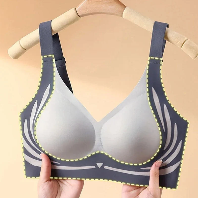 Heffende bügellose push-up BH met anti-sagging effect