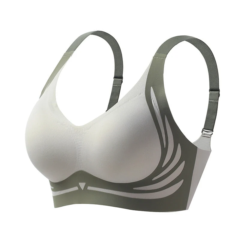 Heffende bügellose push-up BH met anti-sagging effect