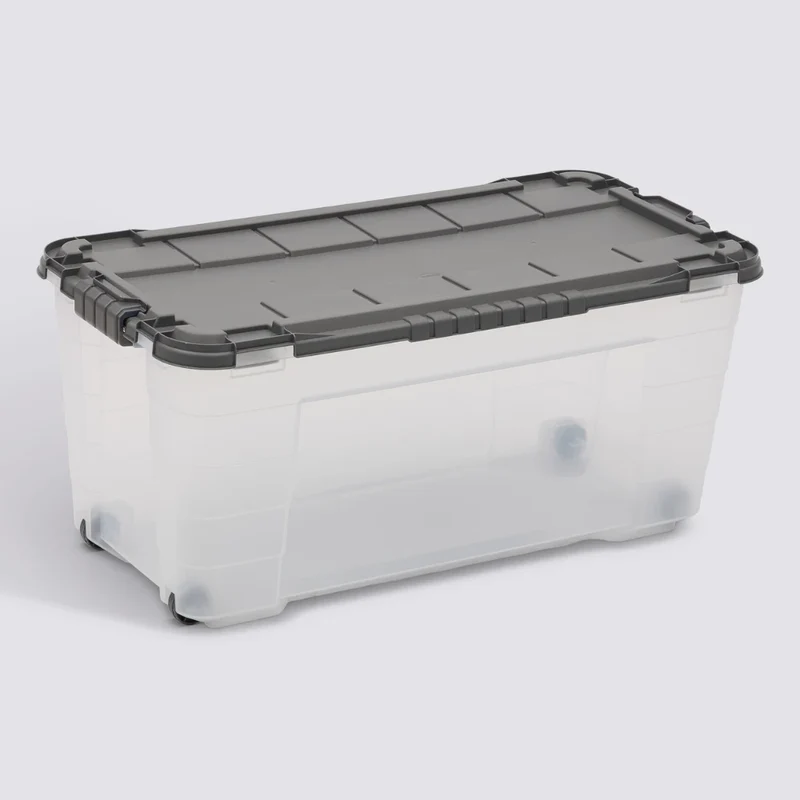 Opbergbox 4 zijden scharnierdeksel optie 80 liter Five®