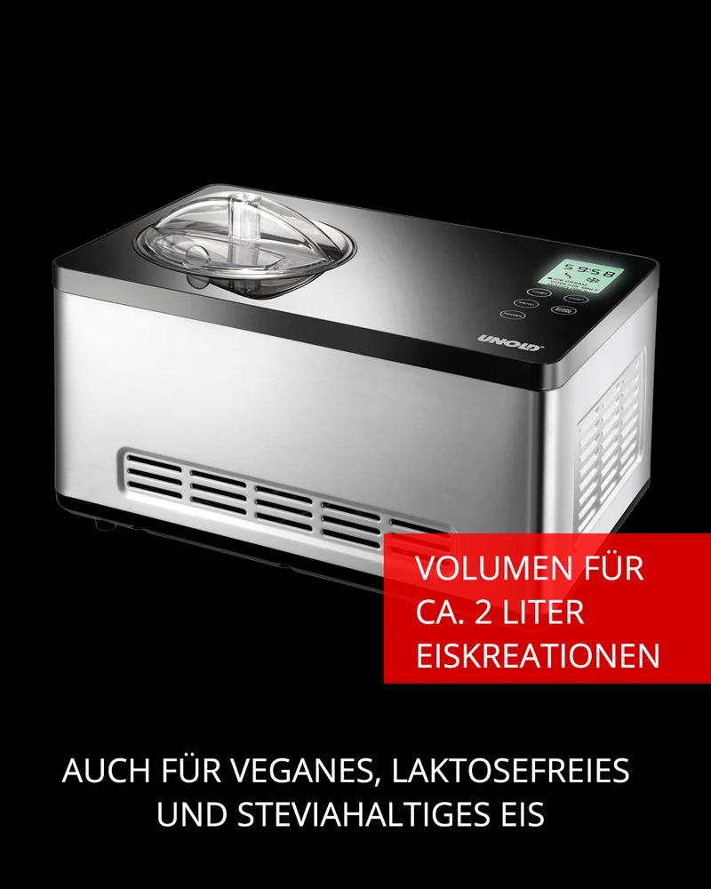 Eismaschine Gusto Bundle inkl. Eisbuch