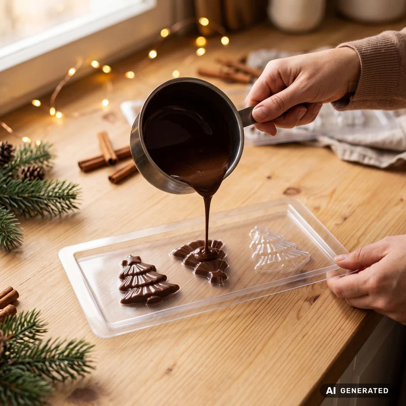 Schokoladenformen Weihnachten 6er-Set