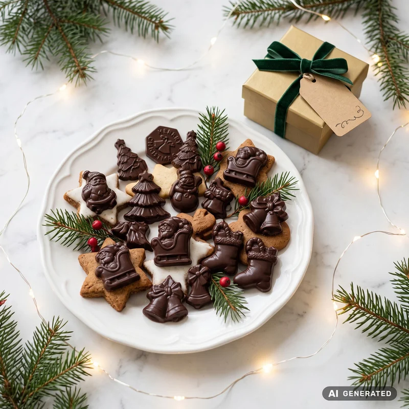Schokoladenformen Weihnachten 6er-Set