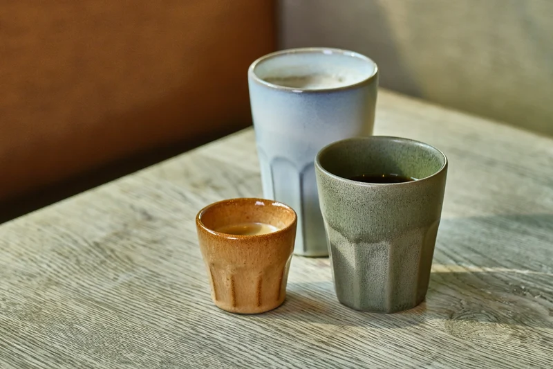 Cosy & Trendy Espresso Tassen Bistro Mustard Yellow 90 ml - 6 Stück