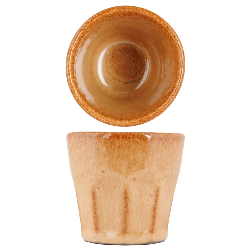 Cosy & Trendy Espresso Tassen Bistro Mustard Yellow 90 ml - 6 Stück