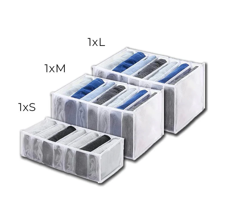 Opslagdoos kit om je lades te organiseren (x3)