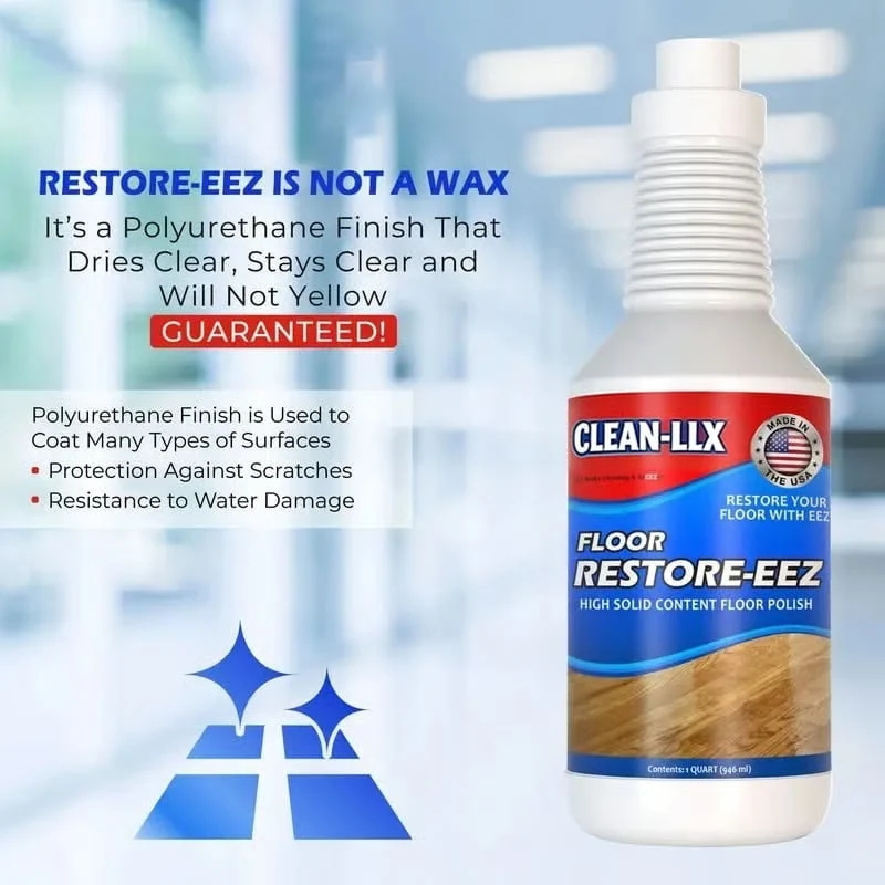 🔥Laatste dag 50% korting - ✨🧴 Clean-llx Vloerhersteller – Direct glanzen & beschermen 🏠