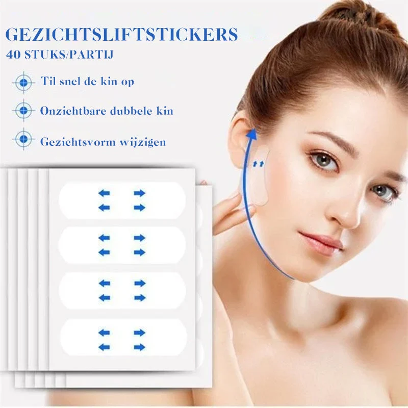 Onzichtbare Face Lifter-Tape