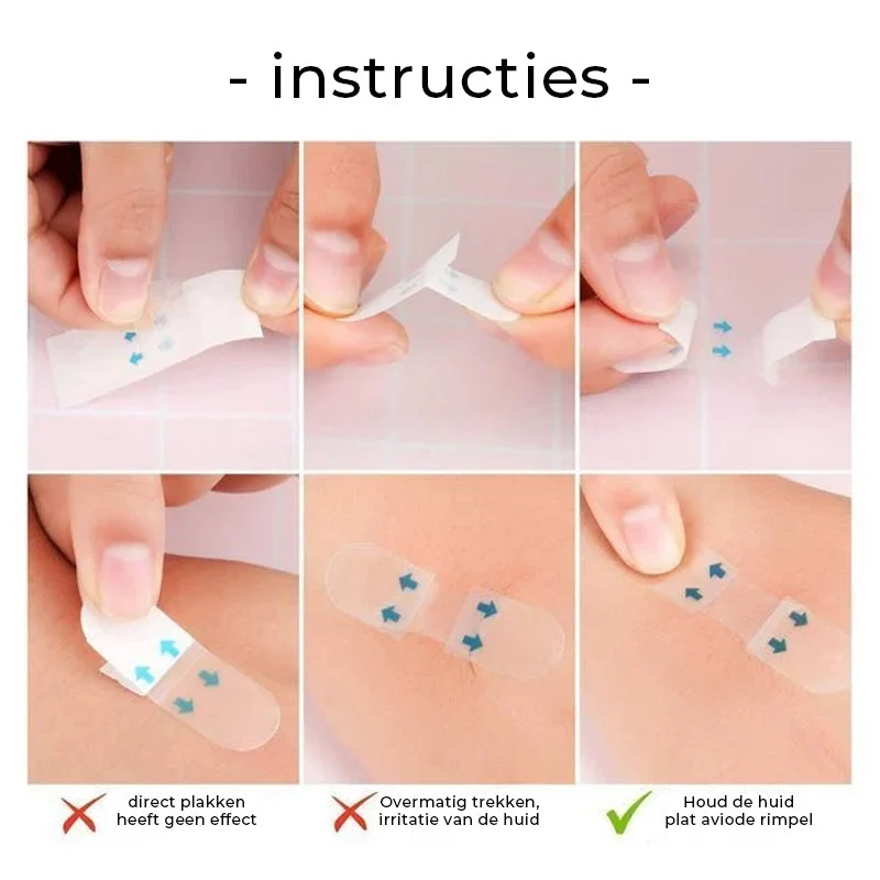 Onzichtbare Face Lifter-Tape