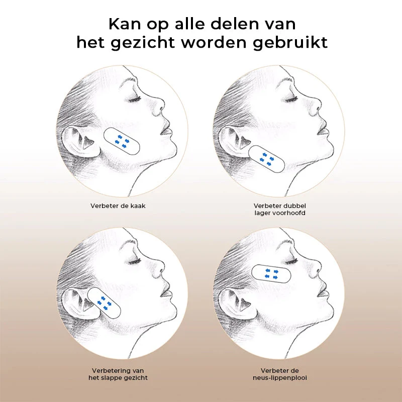 Onzichtbare Face Lifter-Tape