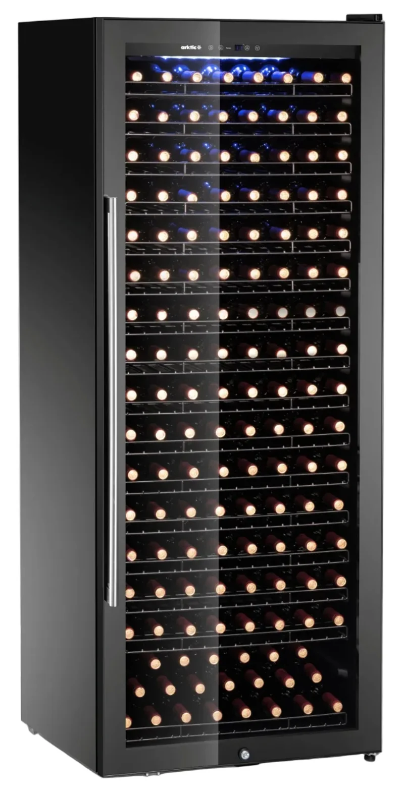 Arktic Weinkühlschrank / Weinklimaschrank für 224 Flaschen - 1 Zone