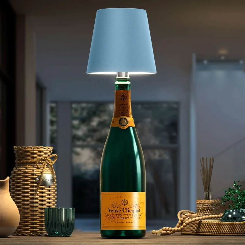 Draadloze Flessenlamp – Elegante en Originele Verlichting