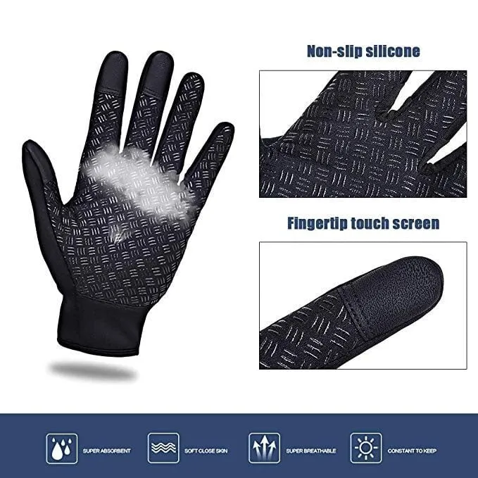 HeatGripX Winddichte Thermische Slip Koude Weer Handschoenen