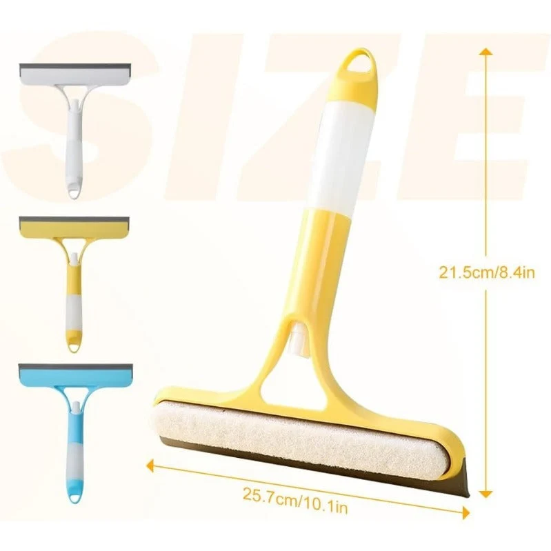 BrightSwipe 3 in 1 Raamtrekker Cleaner met Sprayfles