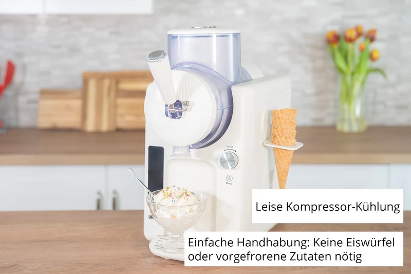 2in1 Slush- und Softeismaschine Sofie