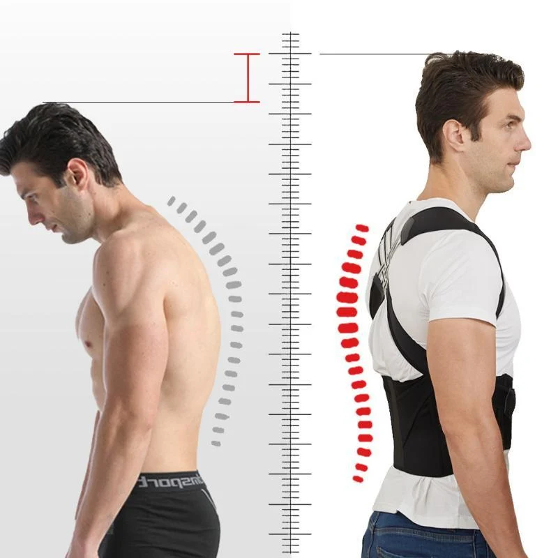 Verstelbare Ergonomische Houdingscorrector – Ondersteuning voor de Hele Dag