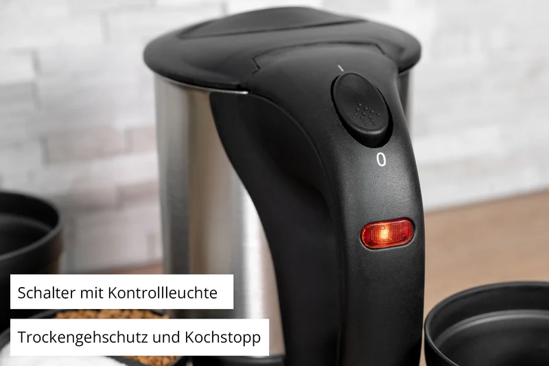 Reiseblitzkocher Edelstahl 0,5L