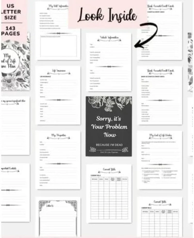 Humoristische Einde-Leven Planner