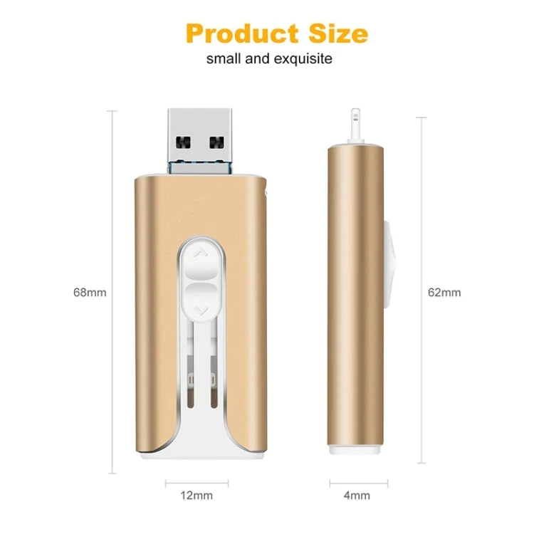 FileNest 4-in-1 USB Externe Geheugenopslag