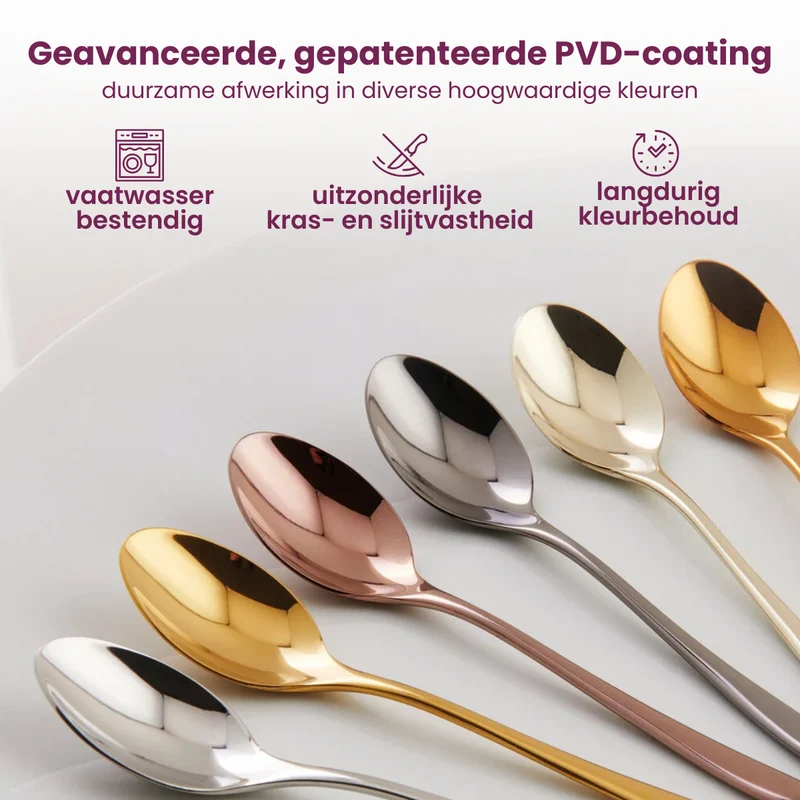Sambonet Besteckset Flat - Kupfer - 24-teilig / 6 Personen