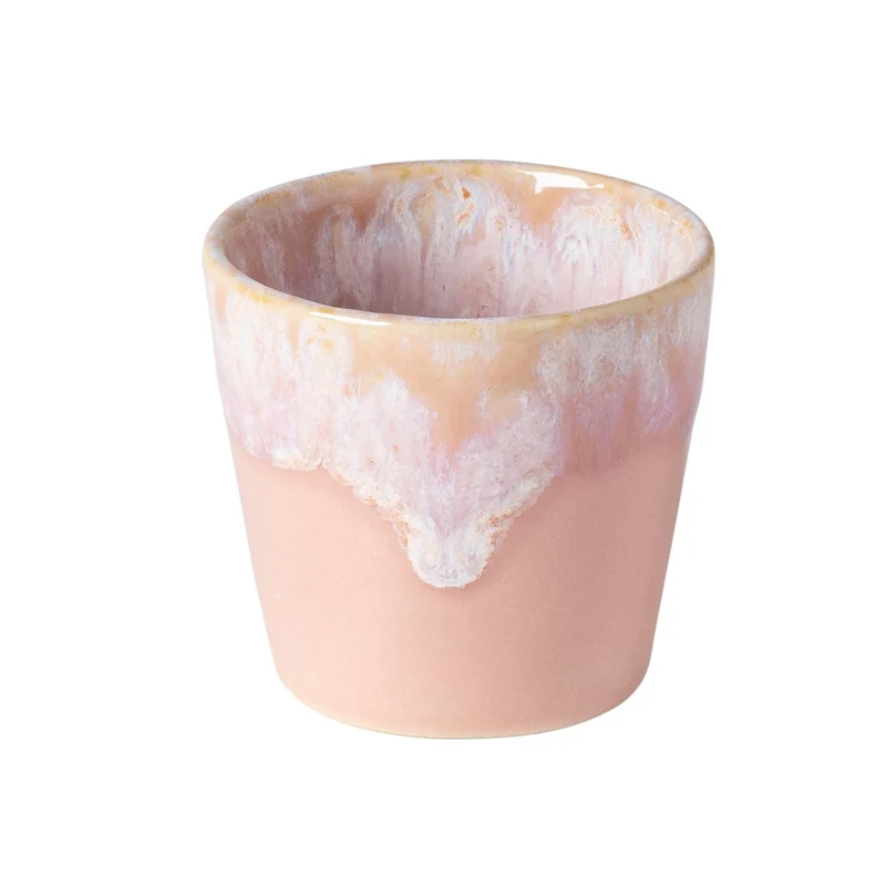 Costa Nova Espresso Tassen Grespresso Soft Pink 80 ml - 8 Stück - Geschenkbox
