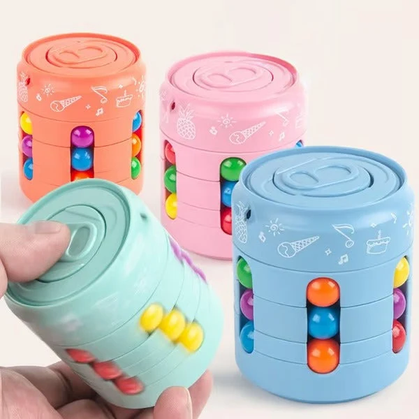 SpinBloc – Multifunctionele dobbelsteen en spinner fidget-speelgoed