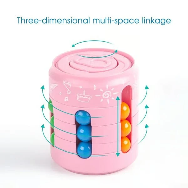 SpinBloc – Multifunctionele dobbelsteen en spinner fidget-speelgoed