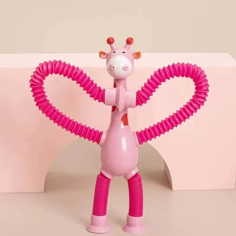 GiraffeStretch – Leuk Telescoop Zuig Speelgoed