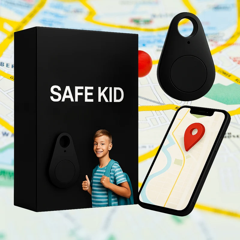 KidiSafe -Locator Voor Kinderen Met Live Locatie En SOS Waterdicht