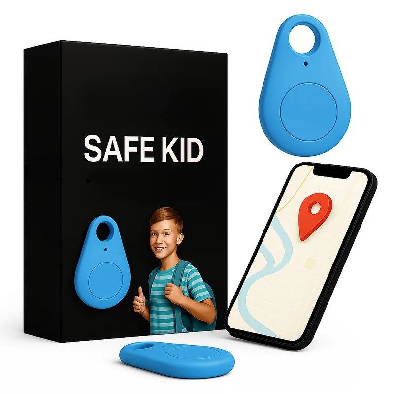 KidiSafe -Locator Voor Kinderen Met Live Locatie En SOS Waterdicht