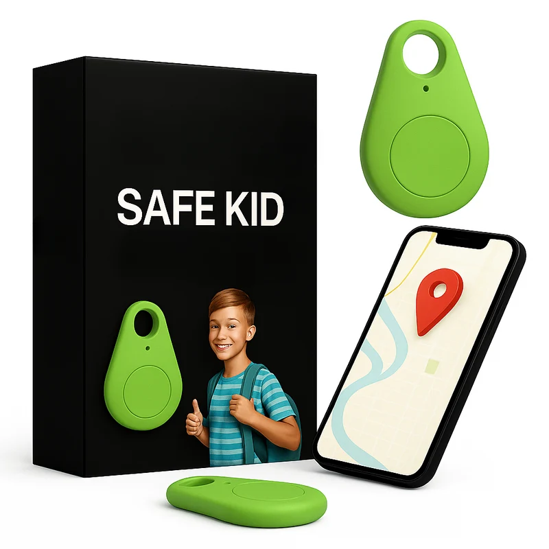 KidiSafe -Locator Voor Kinderen Met Live Locatie En SOS Waterdicht