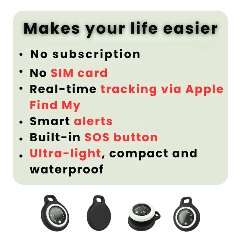 Senioren GPS Tracker met Waterdichte Constructie en Live Locatie-updates