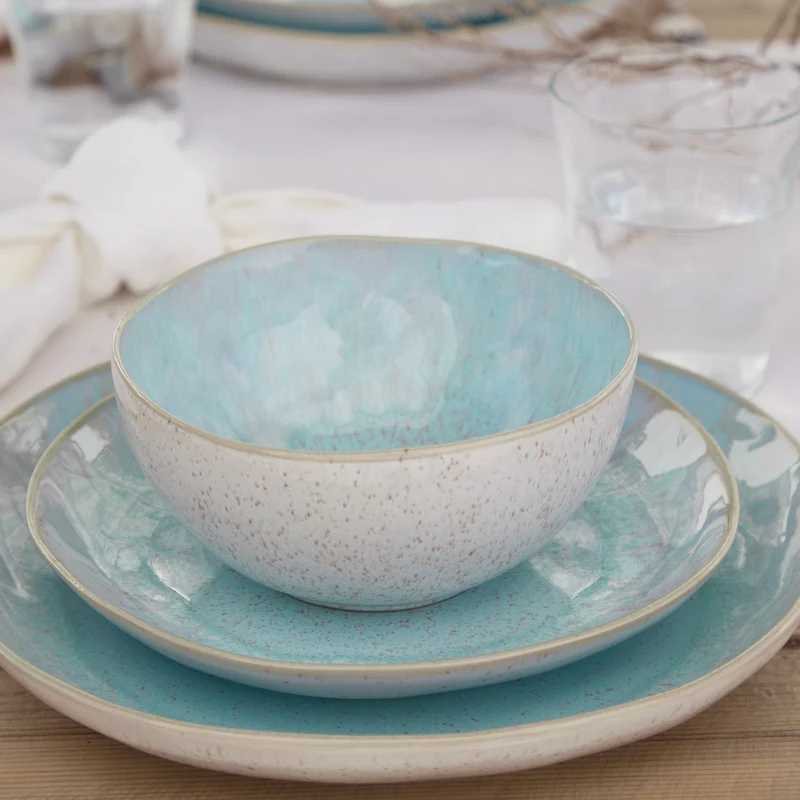 Costa Nova Suppenschalen / Schalen Casafina Eivissa Sea Blue ø 16 cm - 6 Stück