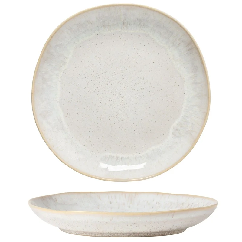 Costa Nova Frühstücksteller / Dessertteller Casafina Eivissa Sand Beige ø 22 cm - 6 Stück