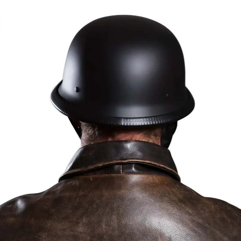 RidgeBolt Vintage Half-Face Helm ECE En DOT Gecertificeerd