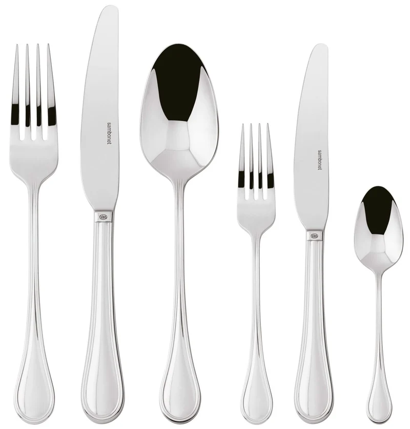 Sambonet Besteckset Royal - Edelstahl - 36-teilig / 6 Personen