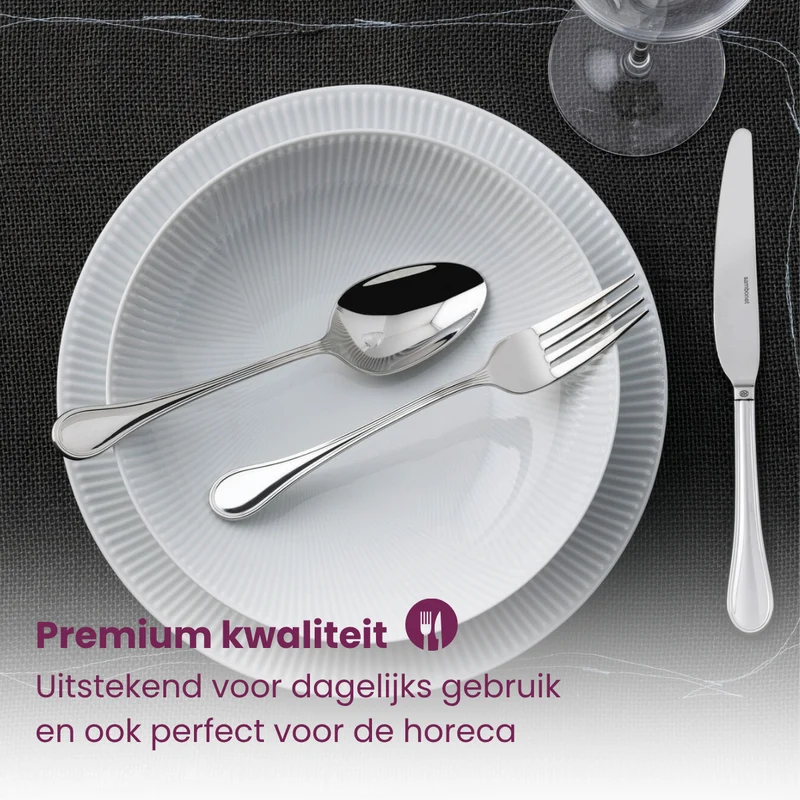 Sambonet Besteckset Royal - Edelstahl - 24-teilig / 6 Personen