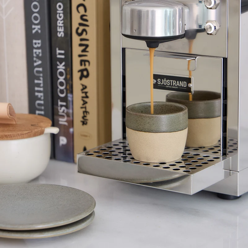 Costa Nova Espresso Tassen Arenito Multicolor 65 ml - 8 Stück - Geschenkbox