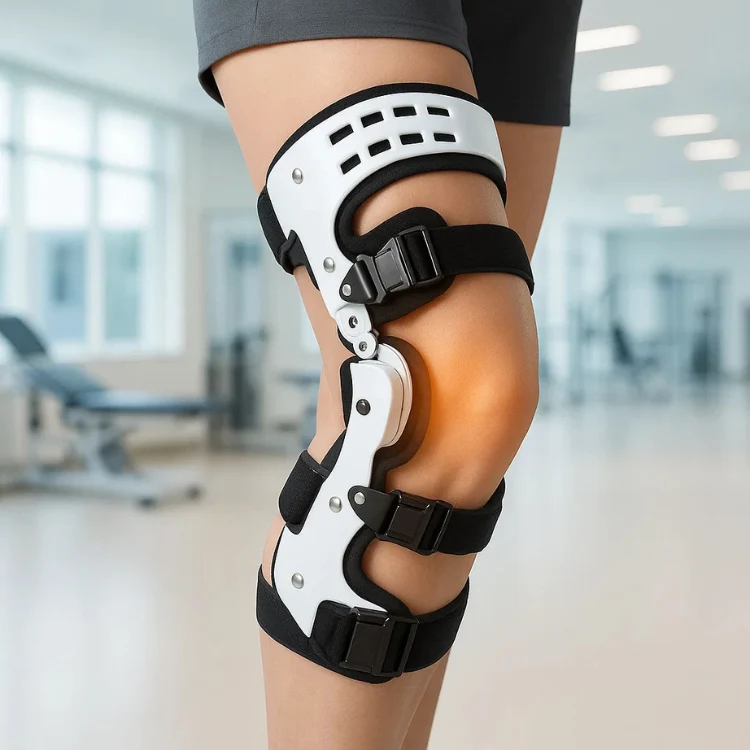 KneeCare Pro Ontlastingskniebrace Voor Mediale En Laterale Ondersteuning