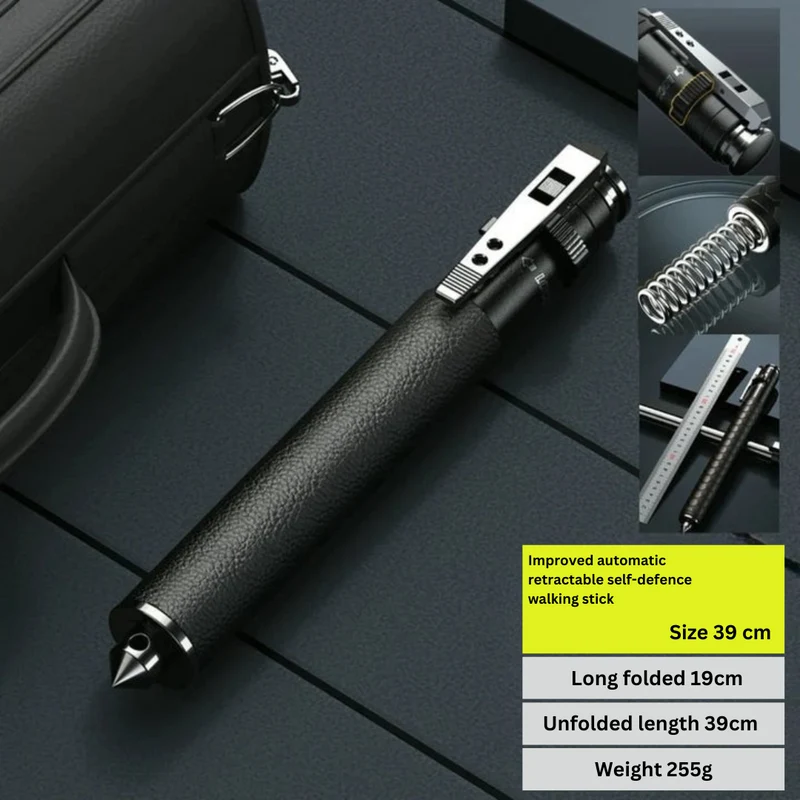 Automatische Uittrekbare Loopstok Met Antislip Grip