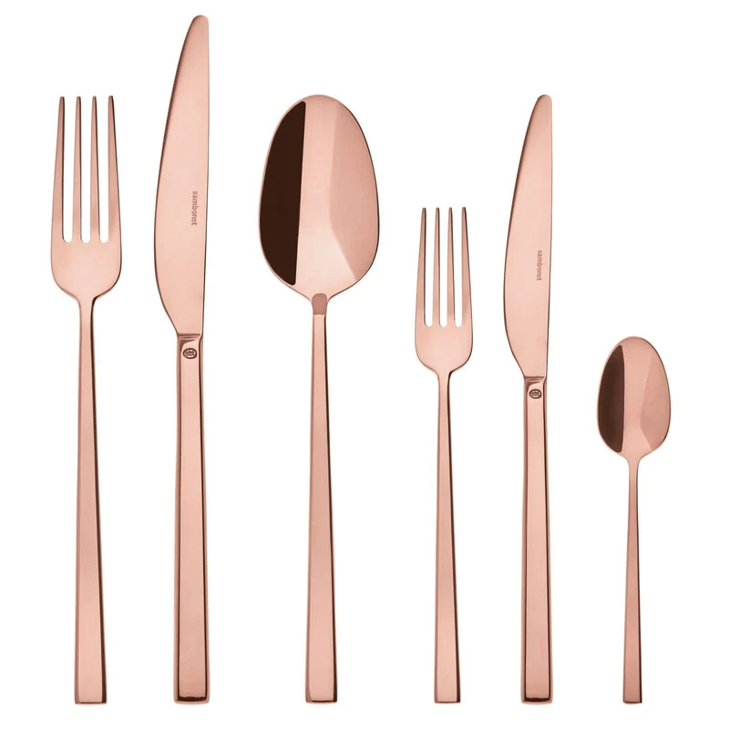 Sambonet Besteckset Rock - Kupfer - 36-teilig / 6 Personen